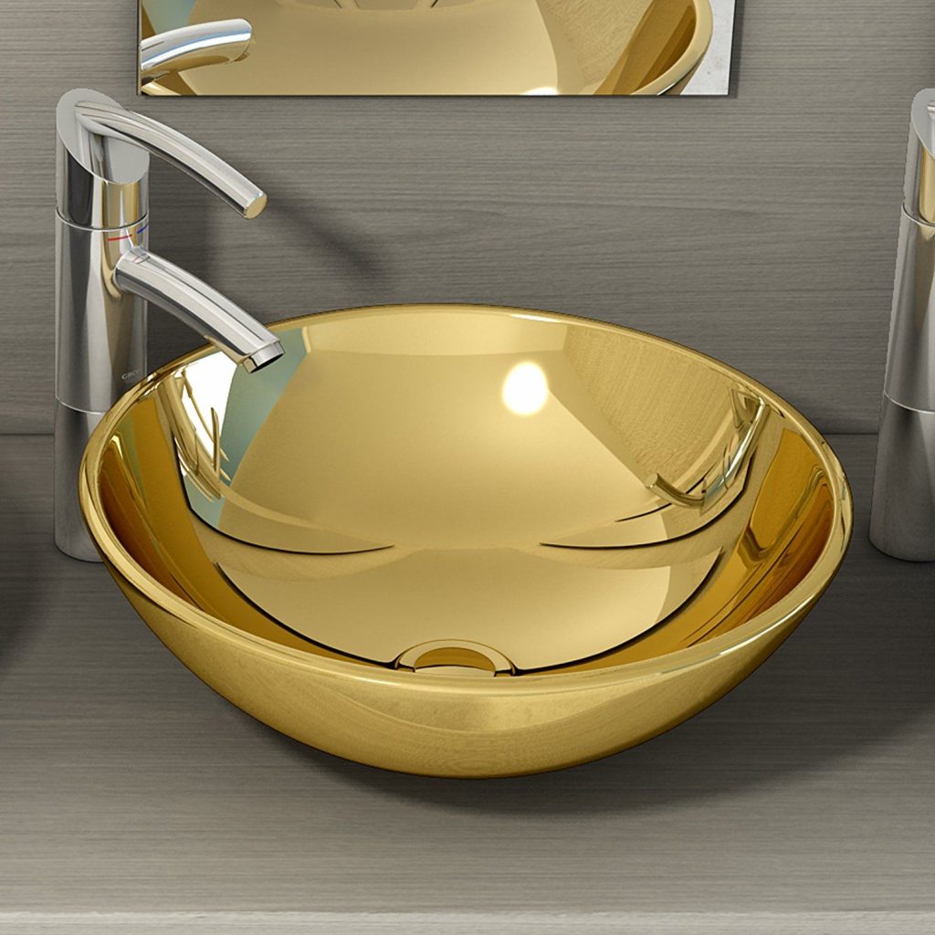 Lavabo de oro increíble