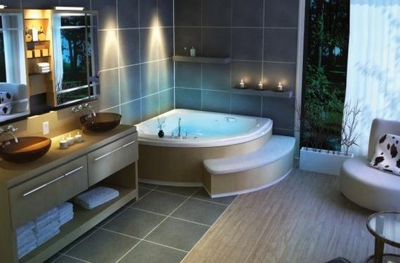 Baño decorado