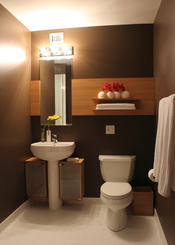 Decoración baño pequeño