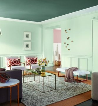 Colores claros en las habitaciones